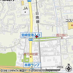 宮崎県宮崎市本郷南方3857周辺の地図