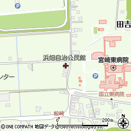 宮崎県宮崎市田吉4370-1周辺の地図