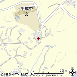 鹿児島県薩摩川内市城上町580-6周辺の地図