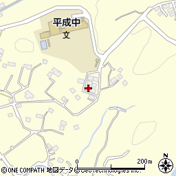 鹿児島県薩摩川内市城上町580-10周辺の地図