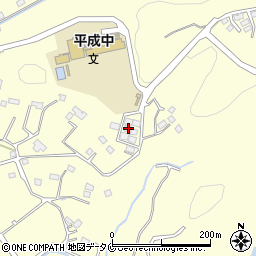 鹿児島県薩摩川内市城上町580-18周辺の地図
