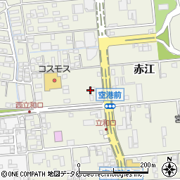 宮崎空港線周辺の地図