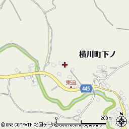 鹿児島県霧島市横川町下ノ461周辺の地図