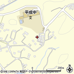 鹿児島県薩摩川内市城上町580-12周辺の地図