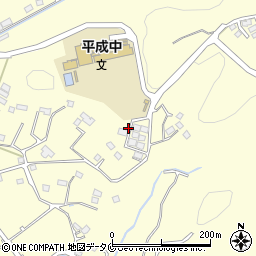 鹿児島県薩摩川内市城上町580-17周辺の地図
