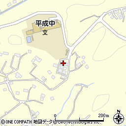 鹿児島県薩摩川内市城上町580-7周辺の地図