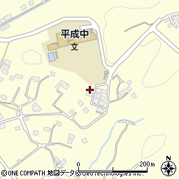 鹿児島県薩摩川内市城上町580-14周辺の地図