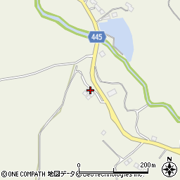鹿児島県霧島市横川町下ノ345周辺の地図