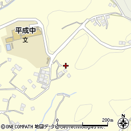 鹿児島県薩摩川内市城上町9694-2周辺の地図