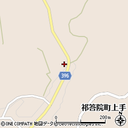 鹿児島県薩摩川内市祁答院町上手2092周辺の地図