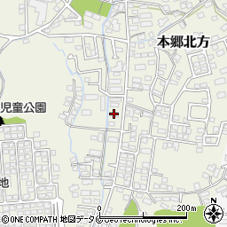 宮崎市本郷北方４４８６番地４４ピュアドリームIII １０２周辺の地図