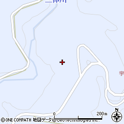 鹿児島県霧島市牧園町三体堂512周辺の地図