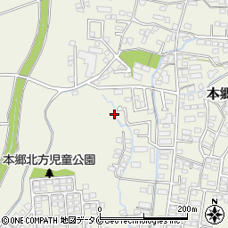 宮崎県宮崎市本郷北方周辺の地図