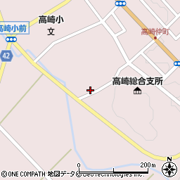 宮崎県都城市高崎町大牟田1288-4周辺の地図