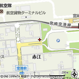 Ｊネットレンタカー宮崎空港店周辺の地図