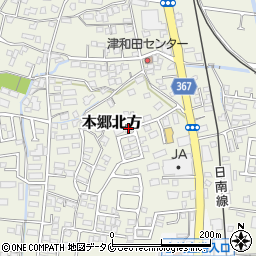 有限会社ビティー宮崎サービス周辺の地図