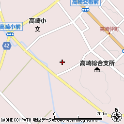 宮崎県都城市高崎町大牟田1288-3周辺の地図