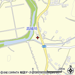 鹿児島県薩摩川内市城上町872-3周辺の地図