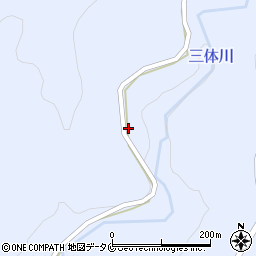 鹿児島県霧島市牧園町三体堂610周辺の地図