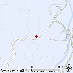 鹿児島県霧島市牧園町三体堂335周辺の地図