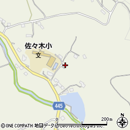 鹿児島県霧島市横川町下ノ654周辺の地図