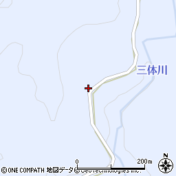 鹿児島県霧島市牧園町三体堂585周辺の地図