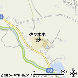 佐々木児童クラブ周辺の地図