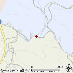 鹿児島県霧島市牧園町三体堂1100周辺の地図