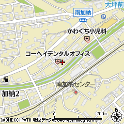 宮崎日日新聞加納販売所周辺の地図