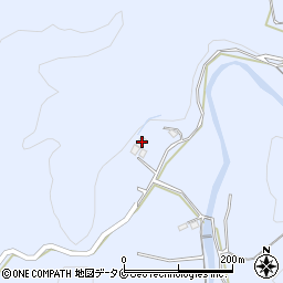 鹿児島県霧島市牧園町三体堂360周辺の地図