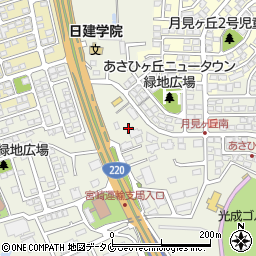 宮崎ガス株式会社　宮崎ガスリビング周辺の地図
