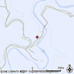 鹿児島県霧島市牧園町三体堂1636周辺の地図