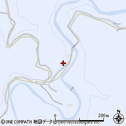 鹿児島県霧島市牧園町三体堂1635周辺の地図