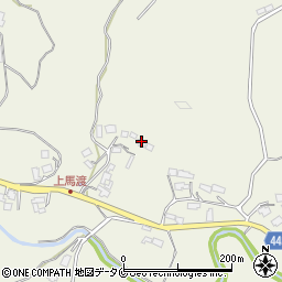 鹿児島県霧島市横川町下ノ1077周辺の地図