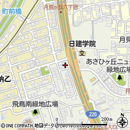宮崎アイホー周辺の地図