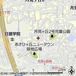 宮崎県宮崎市月見ケ丘7丁目13周辺の地図