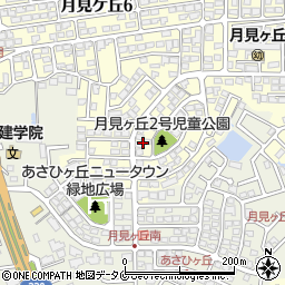 宮崎県宮崎市月見ケ丘7丁目周辺の地図