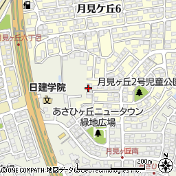 宮崎県宮崎市月見ケ丘7丁目14周辺の地図