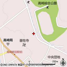 宮崎県都城市高崎町大牟田1316-4周辺の地図