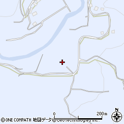 鹿児島県霧島市牧園町三体堂2186周辺の地図