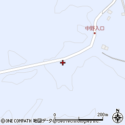 鹿児島県霧島市牧園町三体堂377周辺の地図