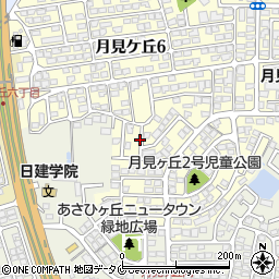 宮崎県宮崎市月見ケ丘7丁目15周辺の地図