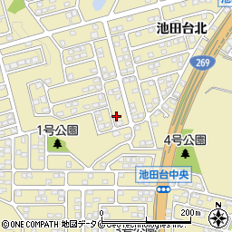 宮崎県宮崎市清武町池田台北29-257周辺の地図