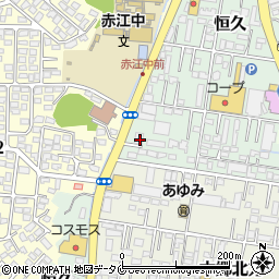 宮崎太陽銀行赤江支店周辺の地図