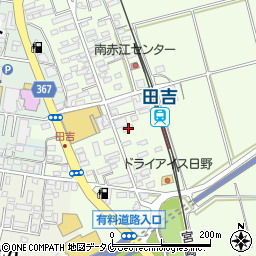 宮崎県宮崎市田吉356周辺の地図