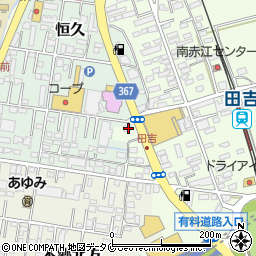 宮崎県宮崎市田吉137周辺の地図