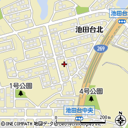 宮崎県宮崎市清武町池田台北29-155周辺の地図