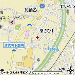 宮崎県宮崎市清武町（あさひ１丁目）周辺の地図