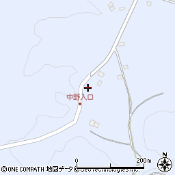鹿児島県霧島市牧園町三体堂1617周辺の地図