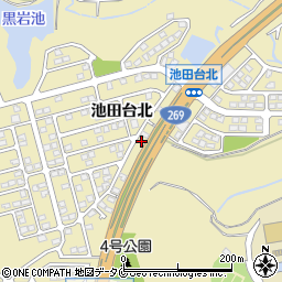 宮崎県宮崎市清武町池田台北29-19周辺の地図